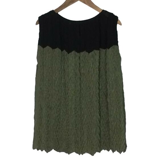 Timeless Naeem Khan Color Block Sleeveless Tunic - Picture 5 of 10